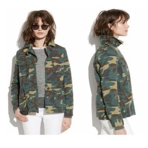 Madewell Outbound Camo Utility Jacket